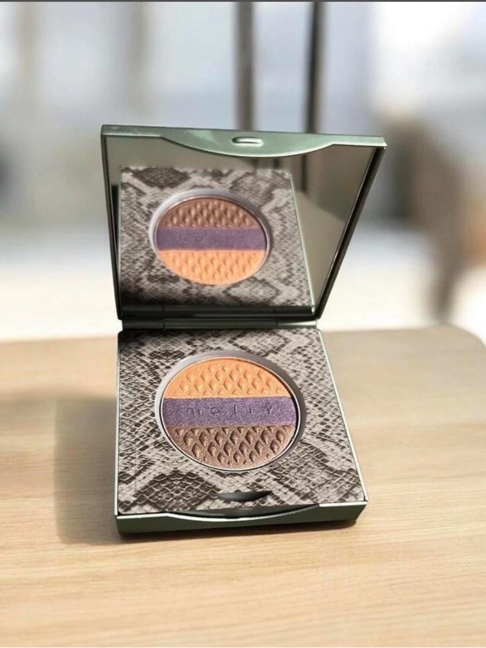Mally Beauty Triple Eyeshadow Compact – Trio in Gilded